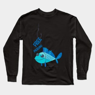 Fishing Hook Long Sleeve T-Shirt